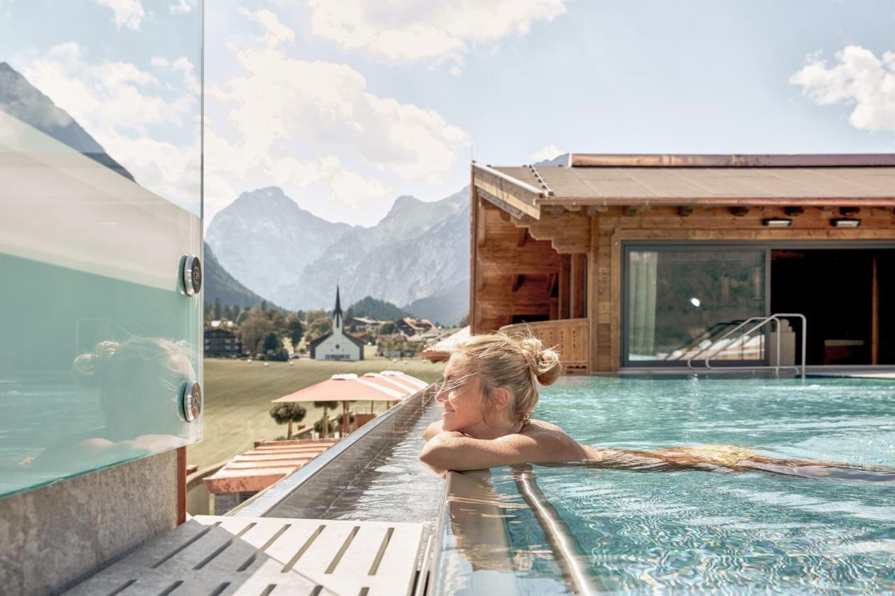 بيرتيساو Das Karwendel - Ihr Wellness Zuhause Am Achensee المظهر الخارجي الصورة